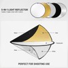 GVM 43 Inch/110cm Light Reflector, Photography Reflector 5 in 1