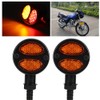 Motorcycle LED Turn Signal Light Brake Lamp Metal Shell Blinker