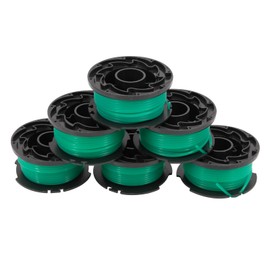 GNXfixt 6 x Black & Decker GL7033 GL8033 GL9035 Thread Spool Length 6 m Nylon Diameter 2 mm A6482 Green