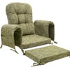 SINOSSO Glider Rocker Cushion Set (5 Pcs), Soft Blended Fabric