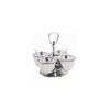 Genware 8053-4 S/ST Revolving Relish Server, 4-Way