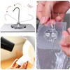 QUALIALL 33lbs Adhesive Hooks for Hanging on Wall or Ceiling,