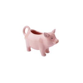 CGB Giftware | Mini Pig Milk Jug | Breakfast Afternoon Tea Creamer| Holds 40ml | Kitchen Accessory | Pink | Gift Boxed | Loft Range | GB05935