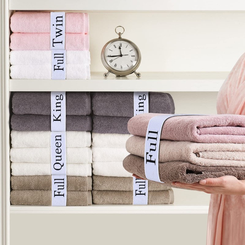 Upgraded Bed Sheet Organizer Bands 8 Pieces,Sheet Organizer for Linen