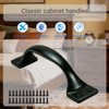 Cixuaiti 6PCS Cabinet Pull & Door Handle, Premium 5.6-Inch Kitchen