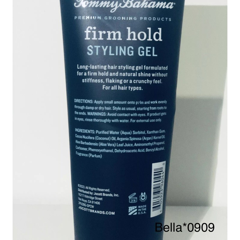TommyBahama Mens Grooming FIRM HOLD STYLING GEL ~SEA + SURF~