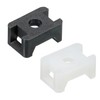 sourcing map Cable Tie Holder Base Saddle 3.5 mm Hole