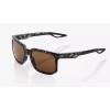 100% Sunglasses - Centric - Matte Black Havana - Bronze Lens