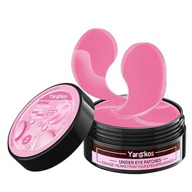 60 Pzas Parches Rosados Para Debajo De Los Ojos, 30 Pares Mascarilla Bajo Los Ojos Para Ojeras Tratamiento De Ojos Inflados, Almohadillas De Gel De...