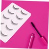 Beavorty 3sets Fake Eyelashes Set Curly Natural Lashes Pack Makeup