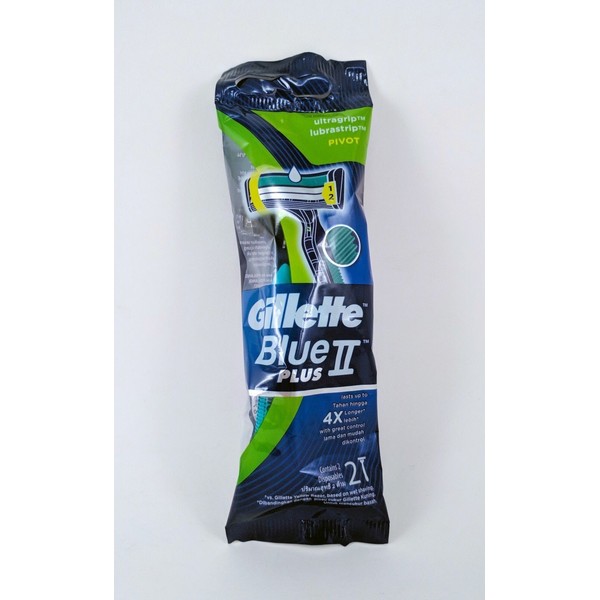 NEW Gillette Blue II Plus Disposable Razors