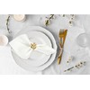 ANA Set of 6 18x18 inch Cotton Dinner Napkin Washable