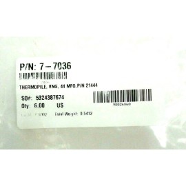 Vanda 7-7036 Thermopile, VNG, 44 MFG. P/N 21444