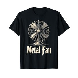 Metal Fan Vintage Fan T-Shirt