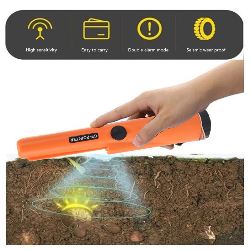 Metal Detector Pinpointer Precise Sensitive Handheld Pin Pointer Wand Search
