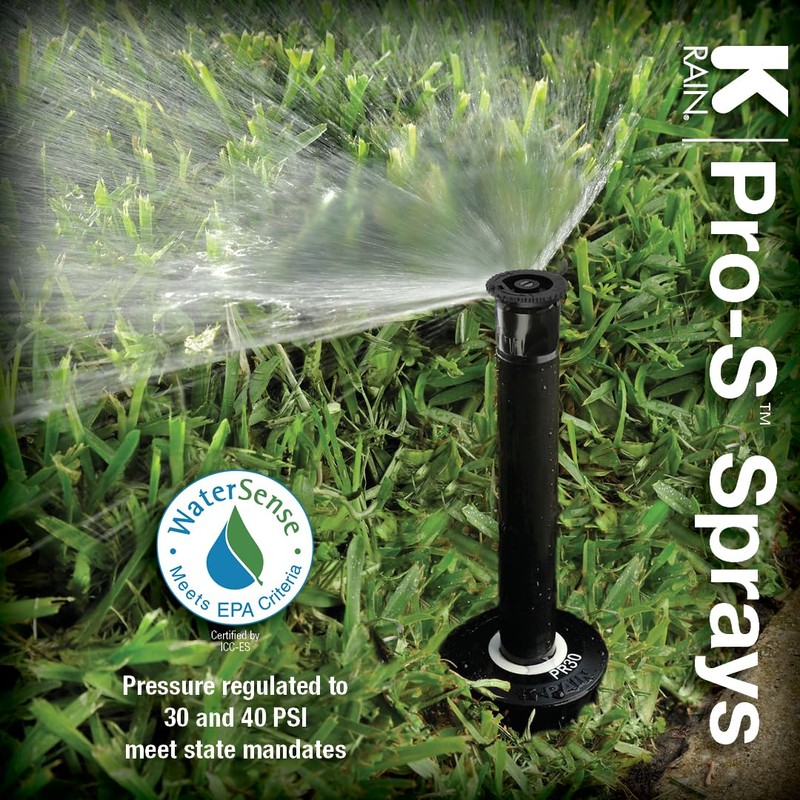 K Rain Pro-S 6" Pop-Up Spray | 30 PSI Pressure