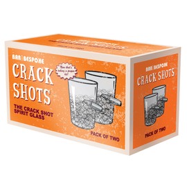 Bar Bespoke Crack Shot Glasses 2 Pack
