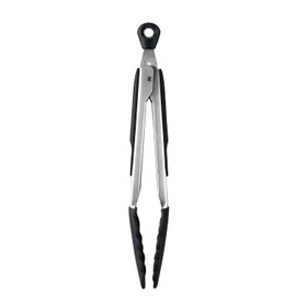 OXO – Pinzas con buen mango con extremo de silicona, Negro