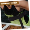Outanaya Swim Trainer Belt Swimming Resistance Set for Swimming Rope