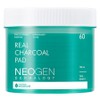 Neogen Real Charcoal Pad, 60 sheets, 1 piece / 네오젠 리얼 챠콜 패드, 60매입, 1개