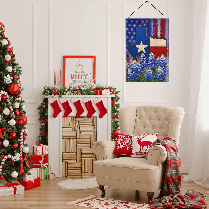 Texas Garden Flag Seasonal Double Sided 12 x 18 Inch