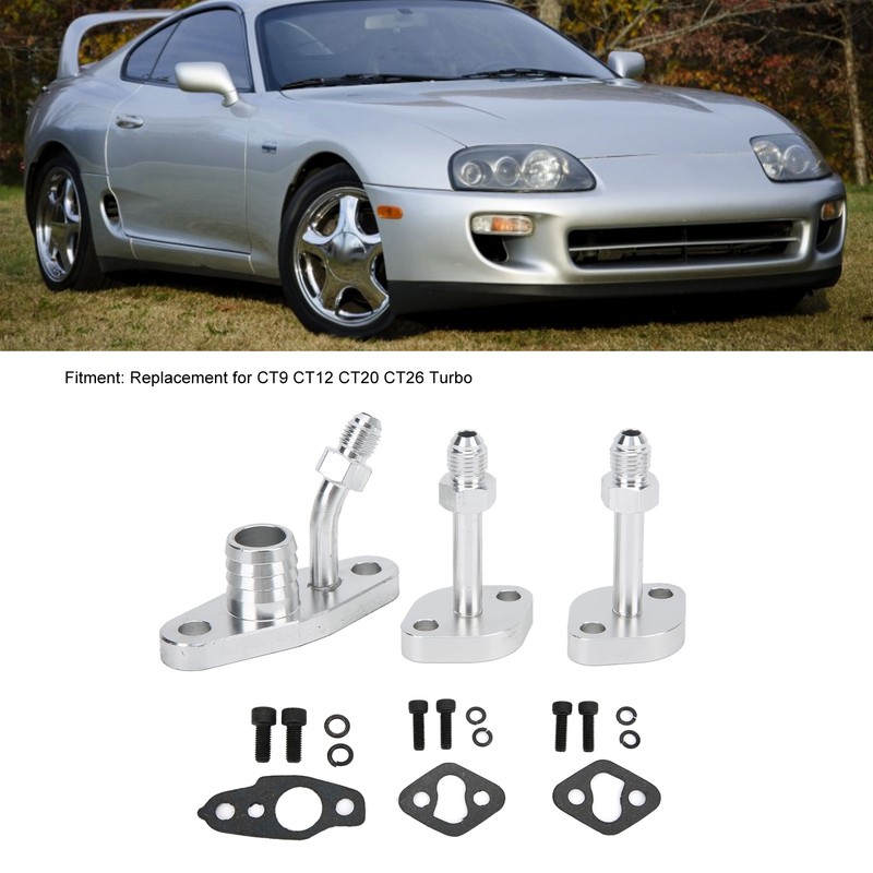 Car Turbo Oil Feed Drain Flange Kit K026‑0043 Maintenance Replacement