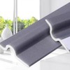 Window Frame & Door Gap Draft Blocker Weatherstripping Seal Tape 2ea
