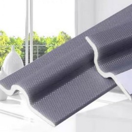 Window Frame & Door Gap Draft Blocker Weatherstripping Seal Tape 2ea