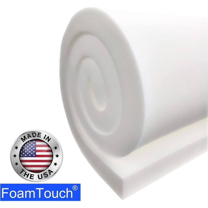 FoamTouch FoamTouch 3" x 36" x 72" Upholstery Foam, White