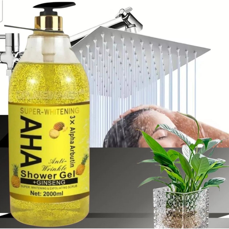 Dr Meinaier AHA Super Whitening Shower Gel Skin Exfoliating Body