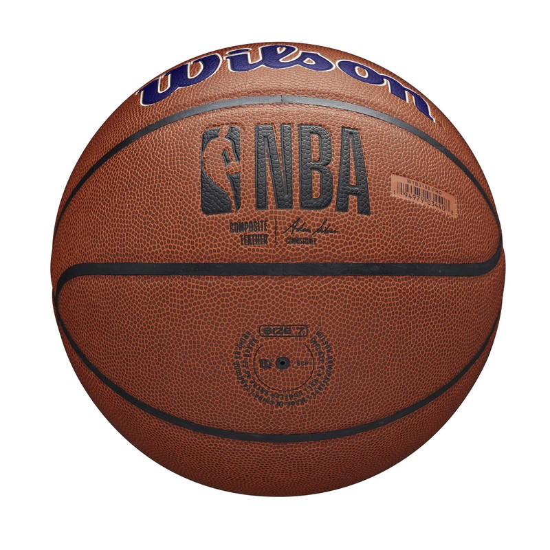 Wilson Basketball, Team Alliance Model, PHOENIX SUNS, Indoor/Outdoor, Mixed Leather,