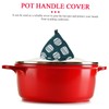 LABRIMP Triangle Oven Gloves Pot Lid Handle Cover Heat Gloves
