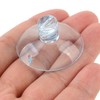 Transparent 35mm Suction Cups (500 Pcs) for Wall Mounting Fixed