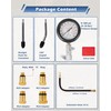 DAYUAN 8pcs Professional Petrol Engine Compression Tester Kit Set for