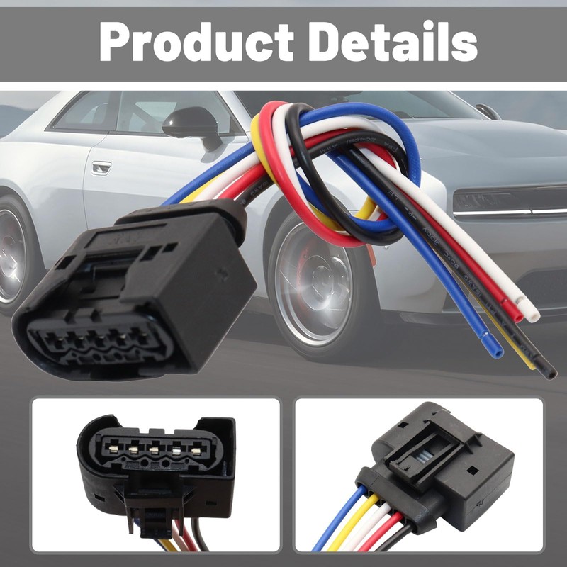 Fuel Pump Connector for Doge Charger 5Wire Wiring Harness Compatible