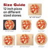 ROCKSHEAT Large Pizza Stone, 16"x14" Rectangular Pizza Stone for Oven
