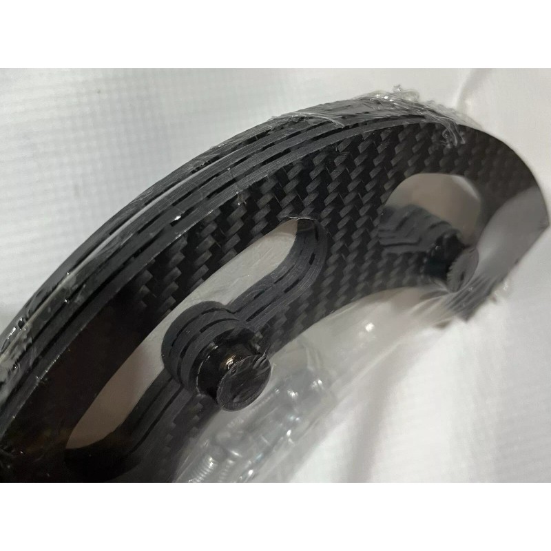 NSEW Carbon Fiber Racing Kart Sprocket Gear Guard 206 KA