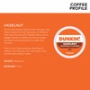 Dunkin' Hazelnut Flavored Coffee, 22 Keurig K-Cup Pods