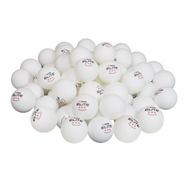 RIZER Elite White Ping Pong Balls - 3-Star Table Tennis Balls | High-Performance 40+ ABS Training Balls | Elite Durability for Indoor/Outdoor Games (Pack of 60)