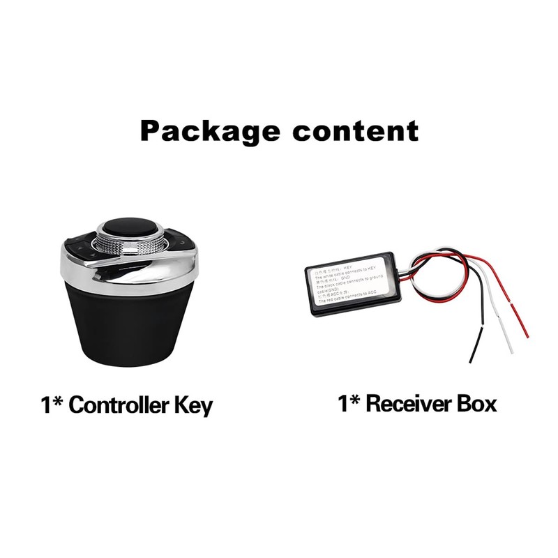 JOYING Controller Android Car Stereo, Universal Car Steering Wheel Control,