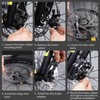 RUTU Disc Brake Caliper Mount Adapter PM for Front 203mm