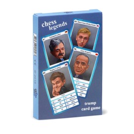 Chess Trumps - Card Game with 32 Historic Chess Legends, suitable for Adults and Children