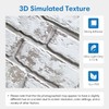 COMSTICKC 3D Faux Brick Wall Panel, Peel and Stick Brick