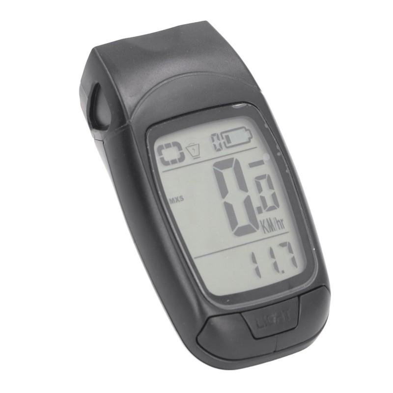 Bike Computer IP64 Waterproof Large LCD Backlit Display Cycling Speedometer