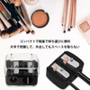 PAVIKE Eyeliner Sharpener, Black Eyebrow Pencil Sharpener, Eyebrow Pencil Sharpener,