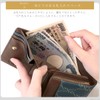 Cleria CL-18015 Women's Bifold Wallet, Compact, Large Capacity, Belle Series,