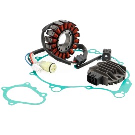 Magneto Stator + Voltage Rectifier + Gasket For Yamaha Raptor 660R YFM660R 01-05Specification: M550-C261