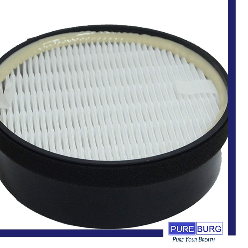 PUREBURG 2-Pack Replacement 2 HEPA Air Filters and 4 Activated