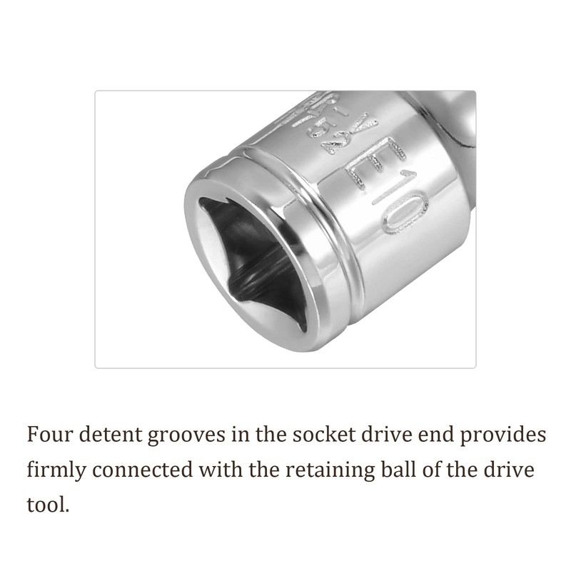 Kozelo External Torx Shallow Socket - [3/8 Inch x E10]