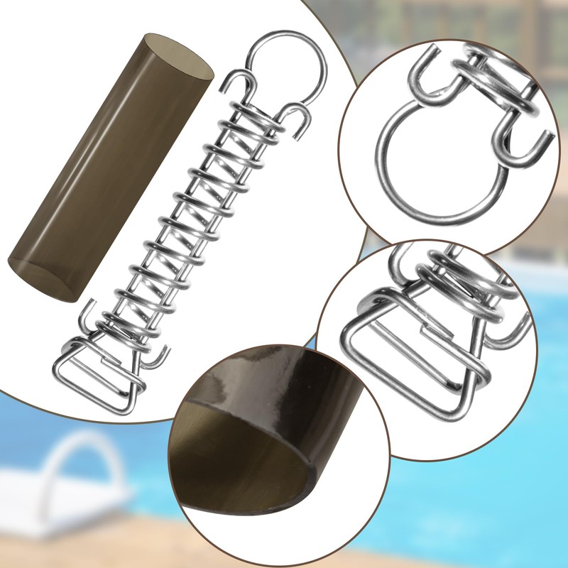 5 Pack Stainless Steel Springs for Pool Cover Swimming Pool